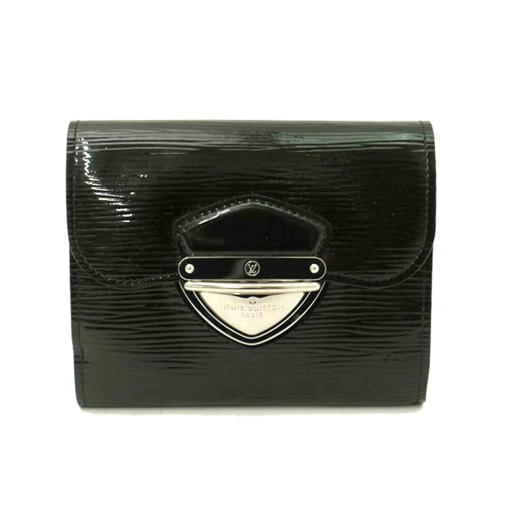 Louis Vuitton Portefeuille Joy Epi Electric Wallet Leather Noir Black